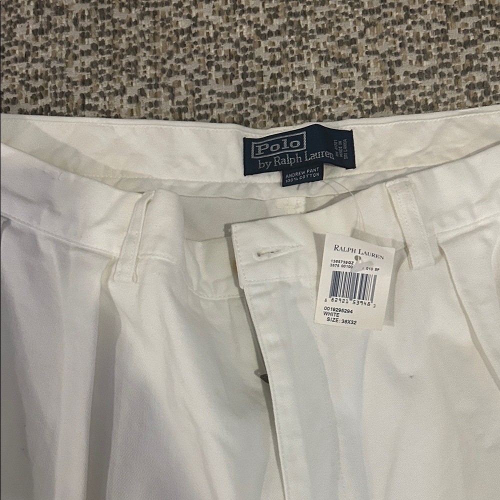 Polo by Ralph Lauren Classic White Trousers
